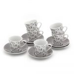 Zestaw 6 filiżanek do kawy espresso Sofía